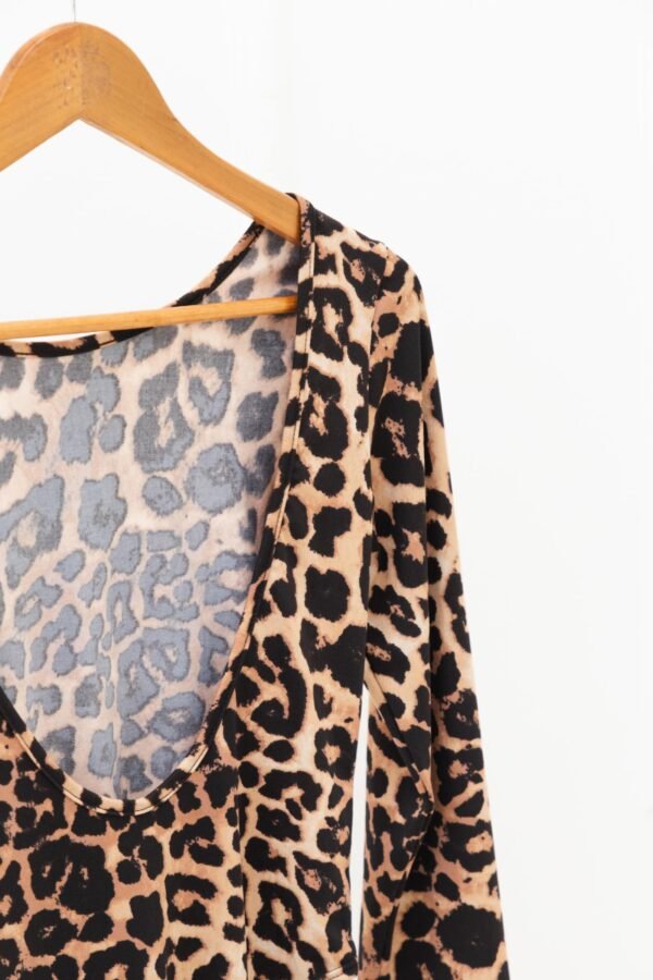BODY IARA LYCRA ANIMAL PRINT