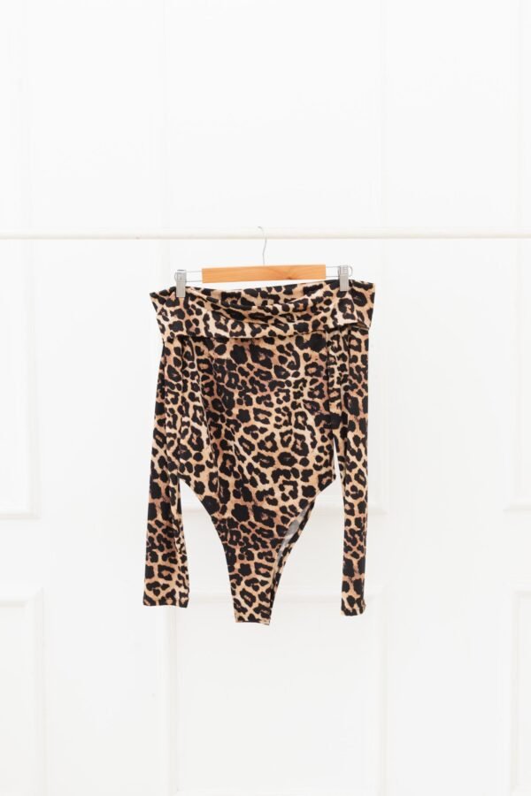 BODY AGATHA LYCRA ANIMAL PRINT