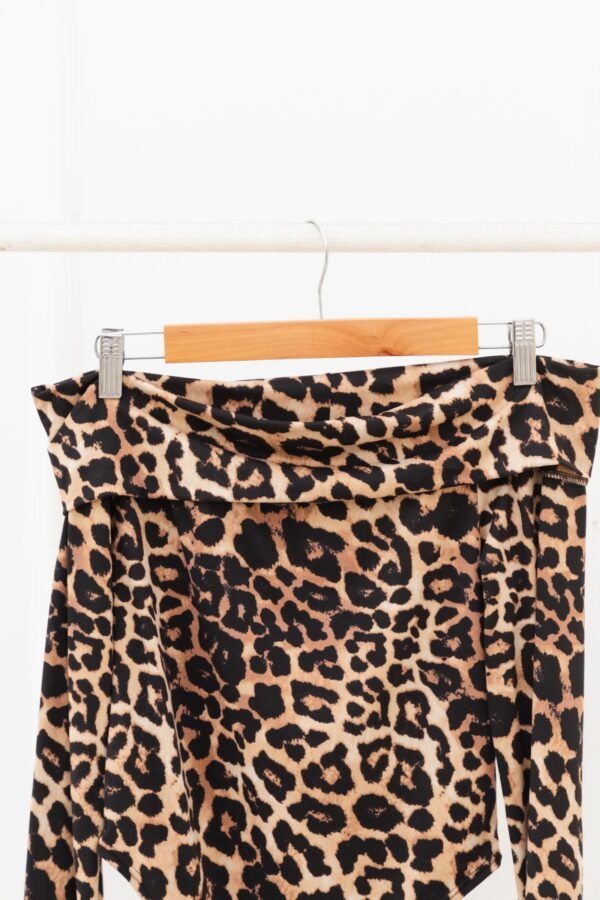 BODY AGATHA LYCRA ANIMAL PRINT