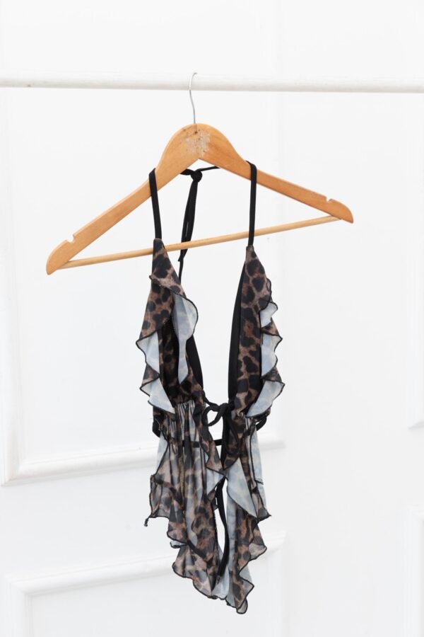 TOP NOEMI TUL ANIMAL PRINT