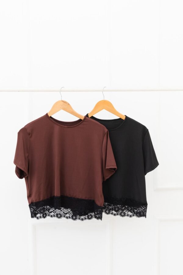 REMERA OVERSIZE LYCRA PUNTILLA