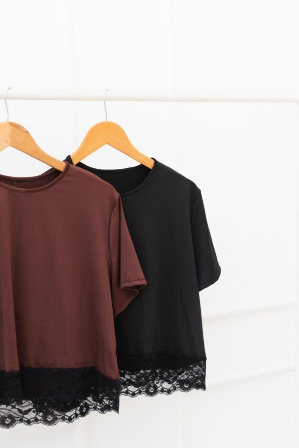 REMERA OVERSIZE LYCRA PUNTILLA