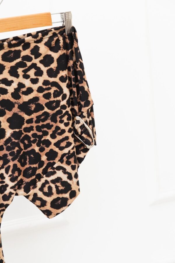 MANGA LARGA VERONICA LYCRA ANIMAL PRINT