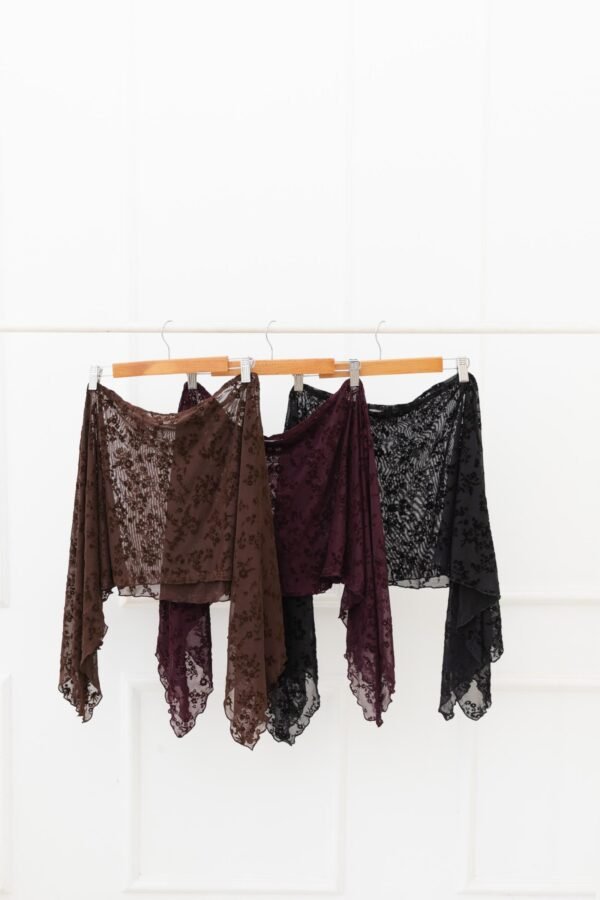 PONCHO BARBARA TUL MARGARITA VELVET