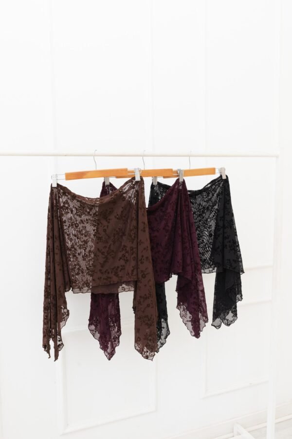 PONCHO BARBARA TUL MARGARITA VELVET