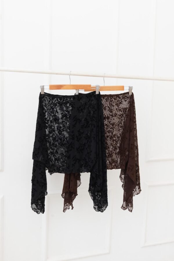 PONCHO TUL MARGARITA VELVET