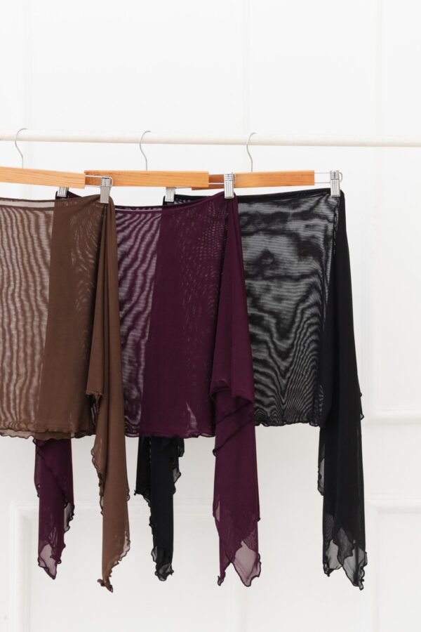 PONCHO TUL LISO