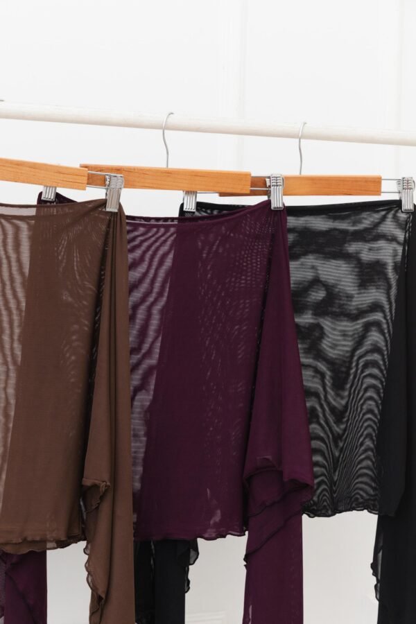 PONCHO TUL LISO