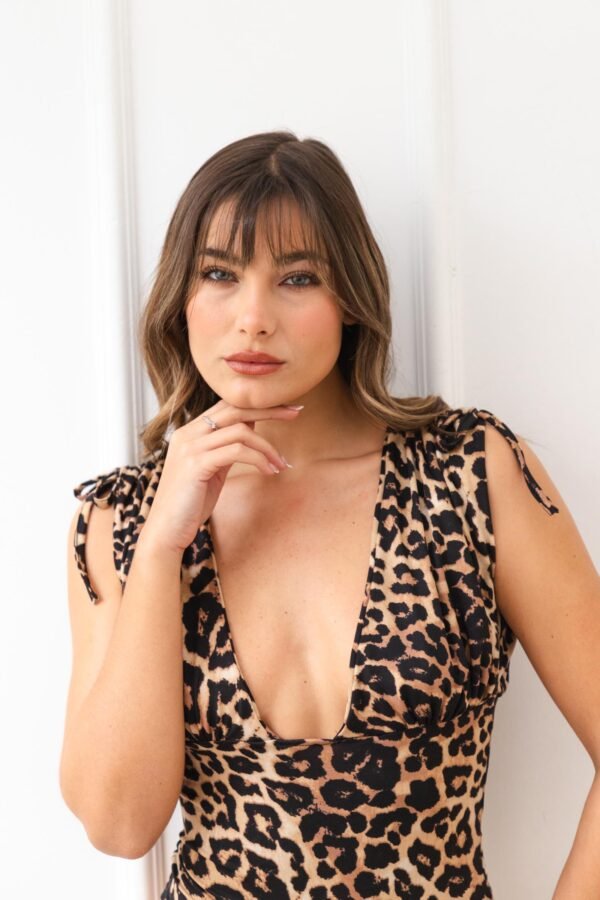 BODY ROMINA LYCRA ANIMAL PRINT