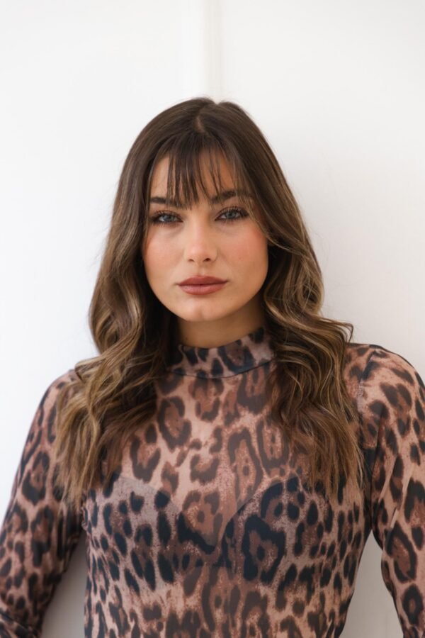 BODY TATIANA TUL ANIMAL PRINT