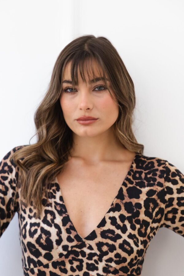 BODY SELMA LYCRA ANIMAL PRINT