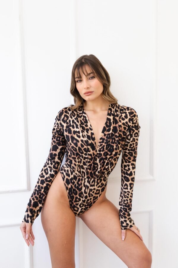 BODY FIONA LYCRA ANIMAL PRINT