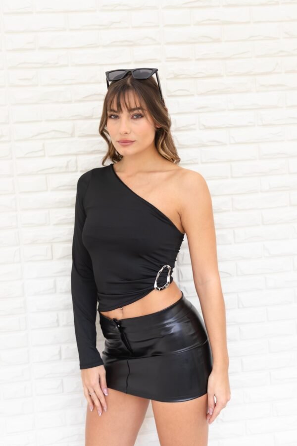 MANGA LARGA VIOLETA LYCRA