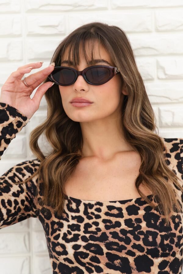 MANGA LARGA SHEILA LYCRA ANIMAL PRINT