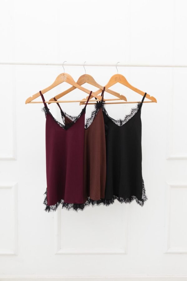 BLUSA MARINA LYCRA PUNTILLA