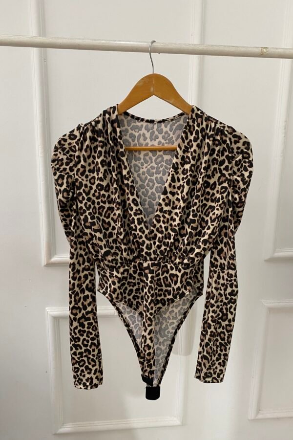 BODY FIONA LYCRA ANIMAL PRINT