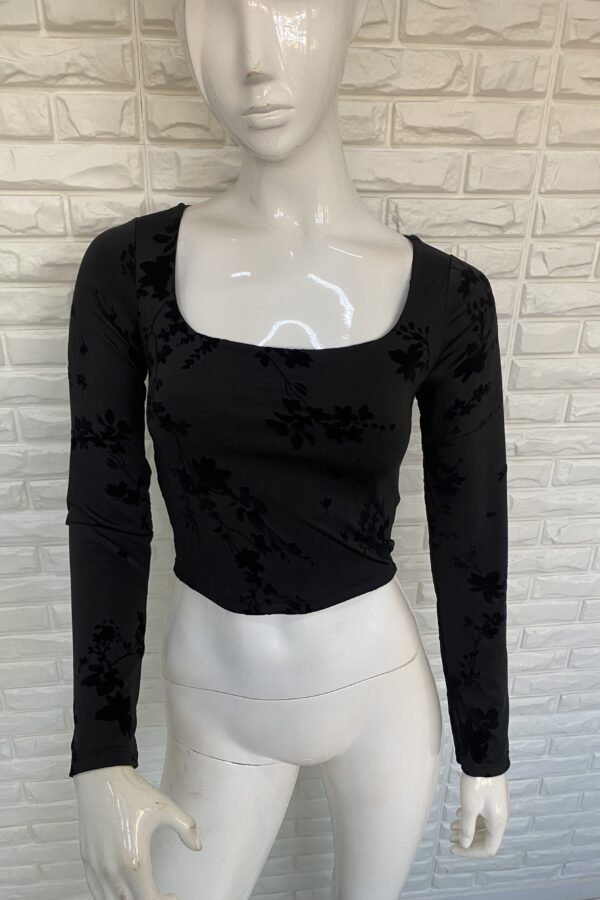 MANGA LARGA SHEILA LYCRA VELVET