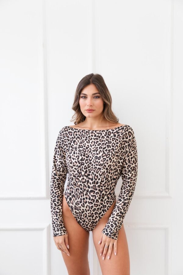 BODY CARMELA LYCRA ANIMAL PRINT