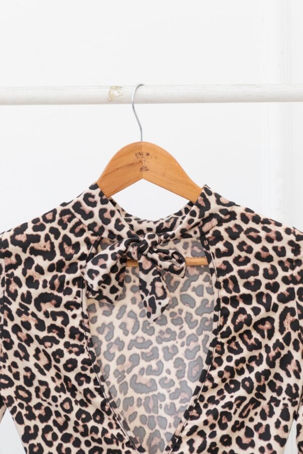 BODY TATIANA LYCRA ANIMAL PRINT