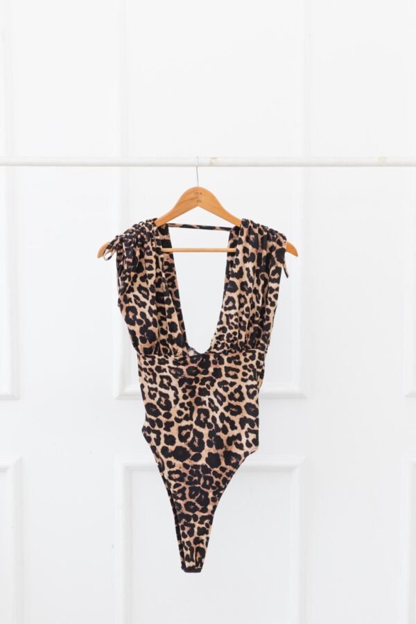 BODY ROMINA LYCRA ANIMAL PRINT
