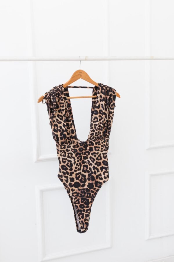 BODY ROMINA LYCRA ANIMAL PRINT