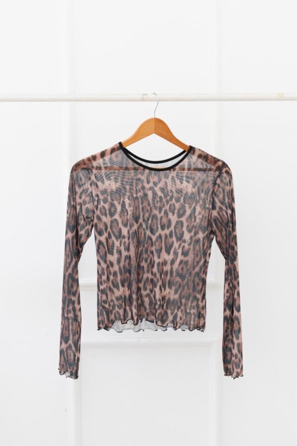 MANGA LARGA TUL ANIMAL PRINT