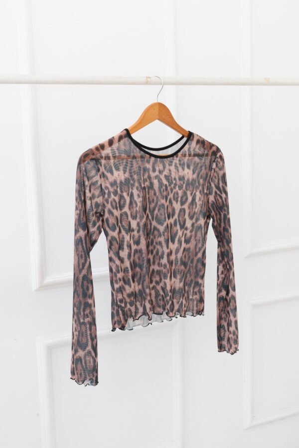 MANGA LARGA TUL ANIMAL PRINT