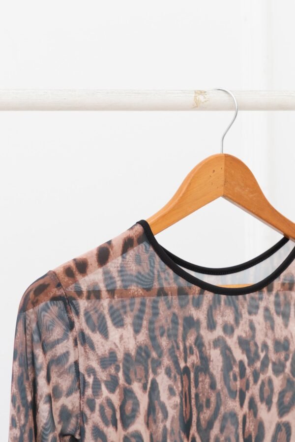 MANGA LARGA TUL ANIMAL PRINT