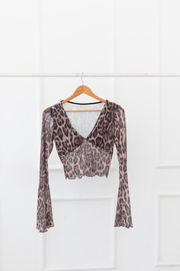 MANGA LARGA SELMA TUL ANIMAL PRINT