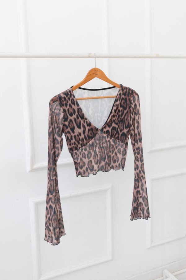 MANGA LARGA SELMA TUL ANIMAL PRINT