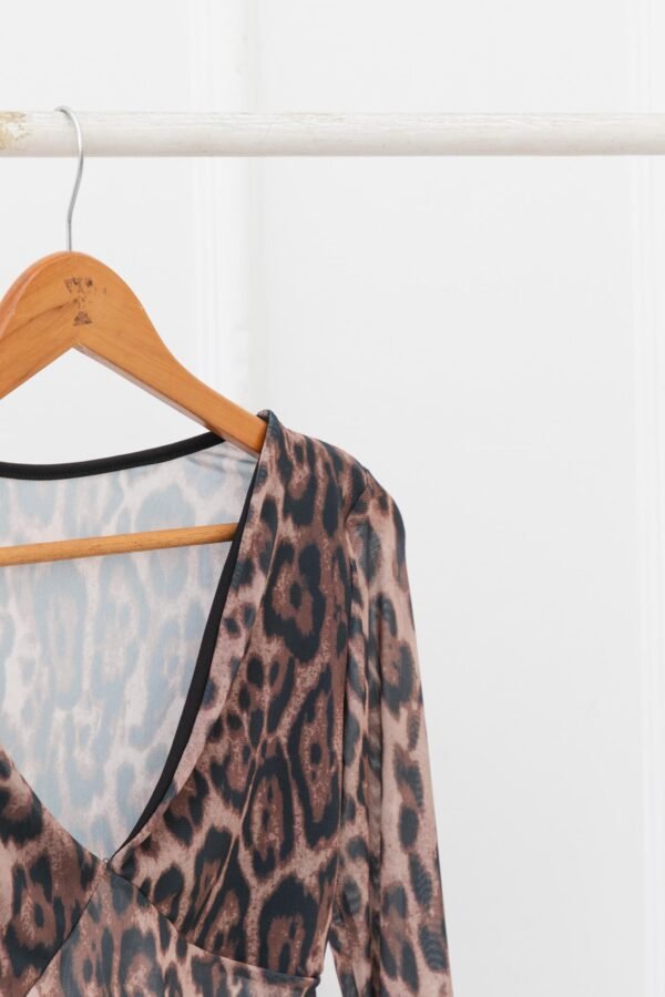 MANGA LARGA SELMA TUL ANIMAL PRINT