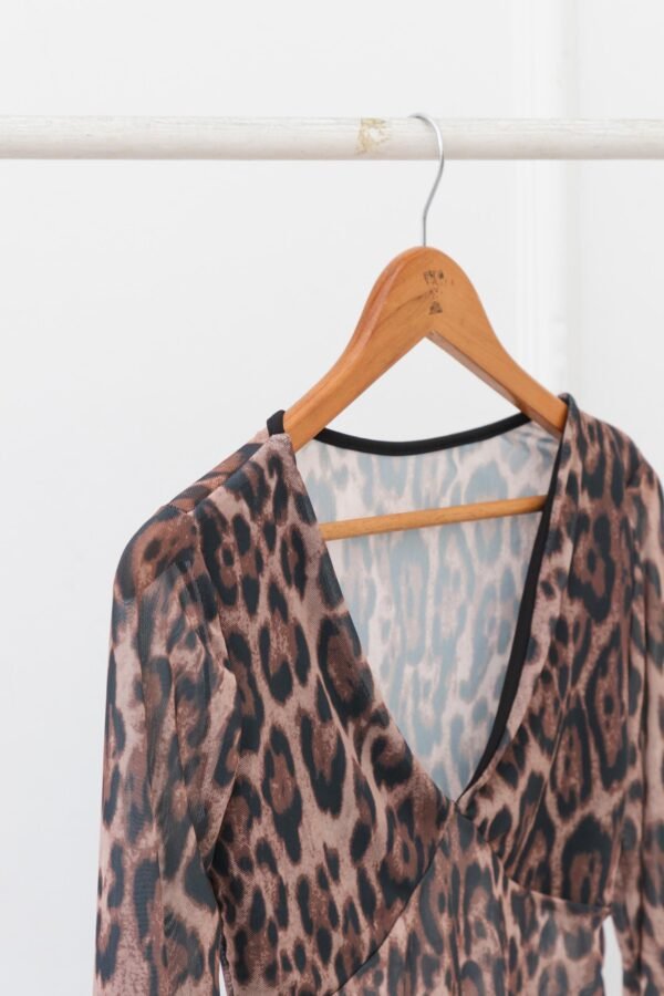 MANGA LARGA SELMA TUL ANIMAL PRINT