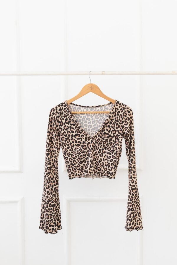 MANGA LARGA SELMA LYCRA ANIMAL PRINT