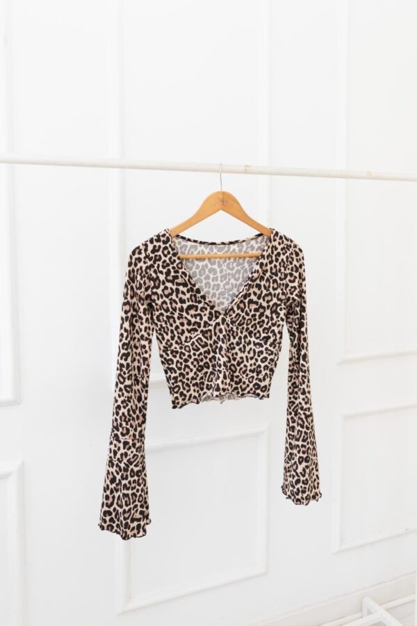 MANGA LARGA SELMA LYCRA ANIMAL PRINT