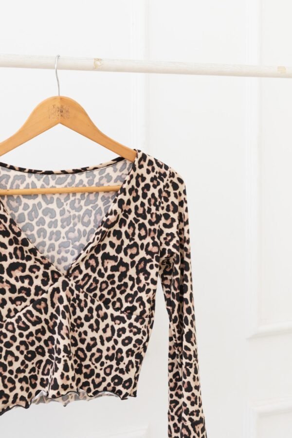 MANGA LARGA SELMA LYCRA ANIMAL PRINT
