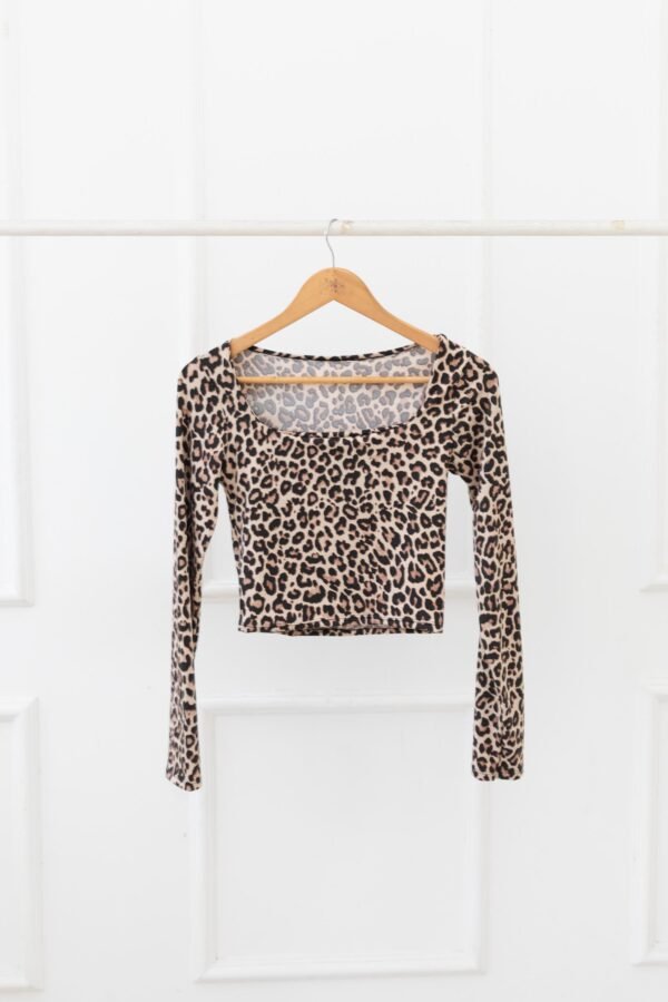MANGA LARGA SHEILA LYCRA ANIMAL PRINT