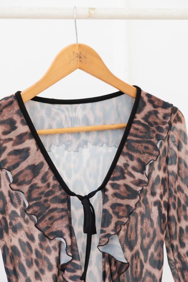 SAQUITO PAMPITA TUL ANIMAL PRINT