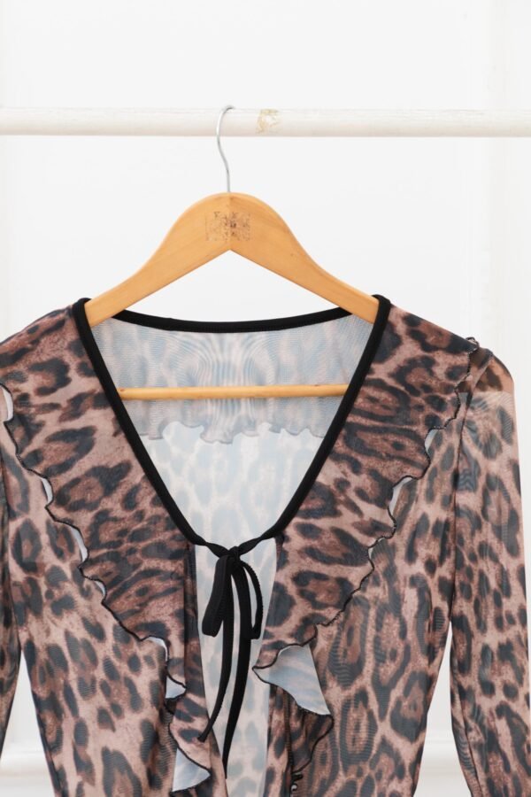 SAQUITO PAMPITA TUL ANIMAL PRINT