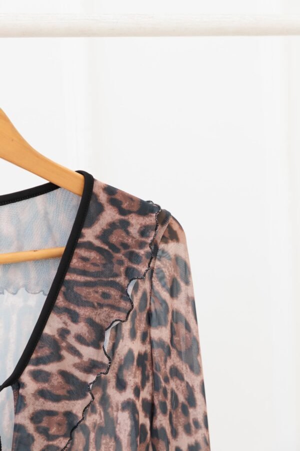 SAQUITO PAMPITA TUL ANIMAL PRINT