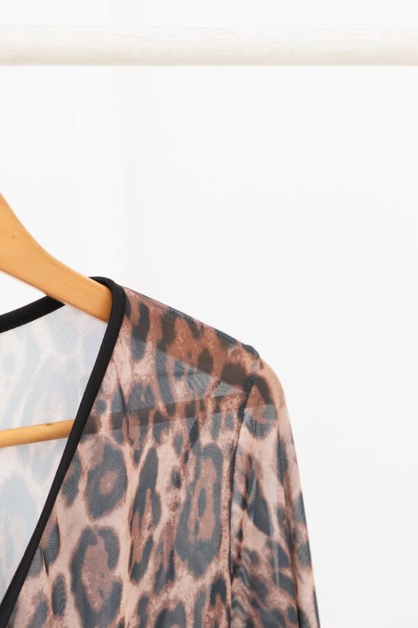 SAQUITO VIVIANA TUL ANIMAL PRINT