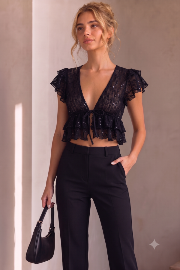 TOP ANGELA ENCAJE LENT