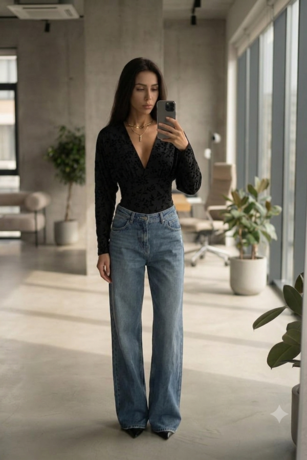 BODY WANDA LYCRA VELVET