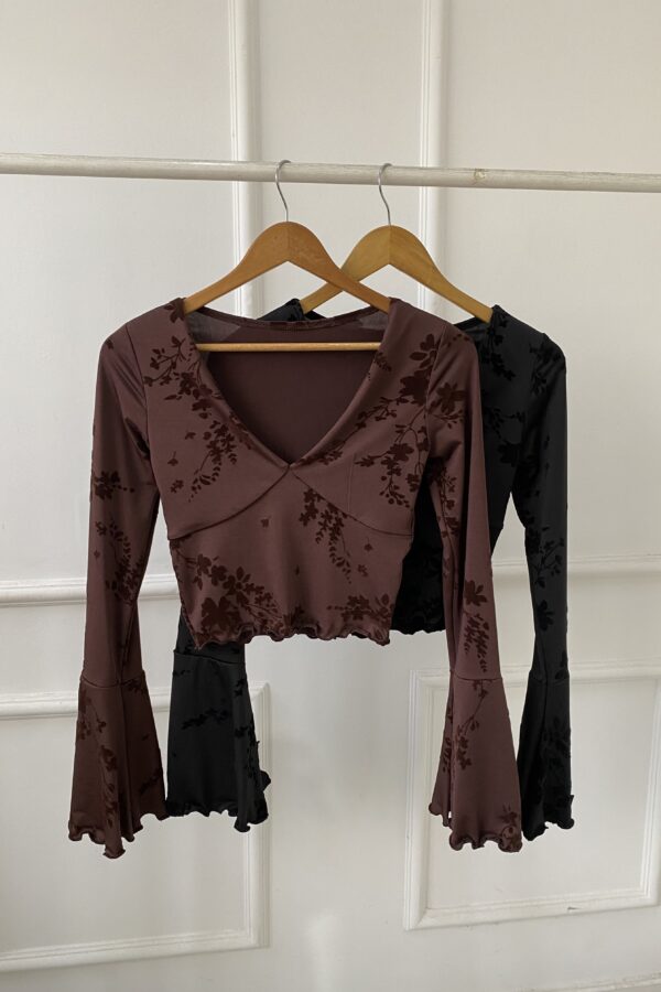 MANGA LARGA SELMA LYCRA VELVET