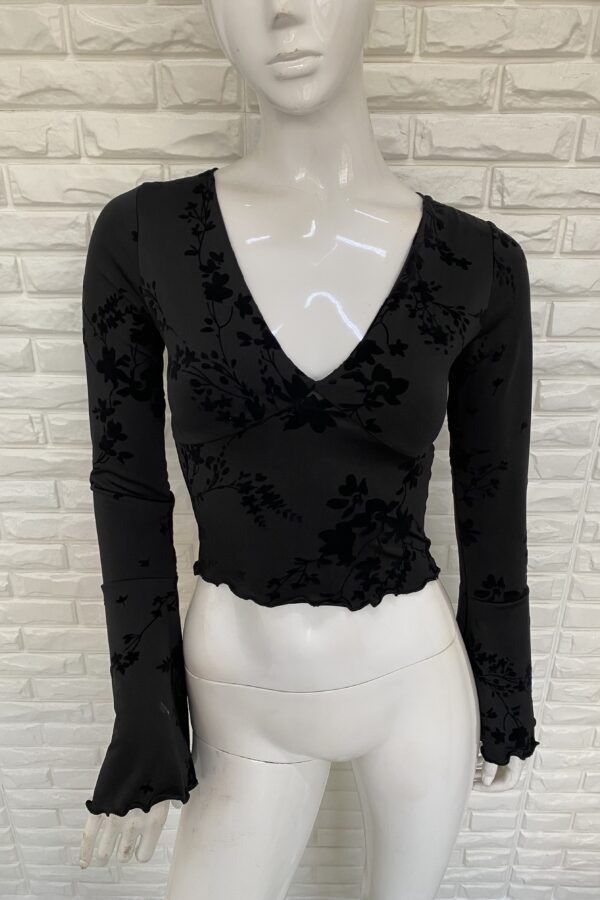 MANGA LARGA SELMA LYCRA VELVET