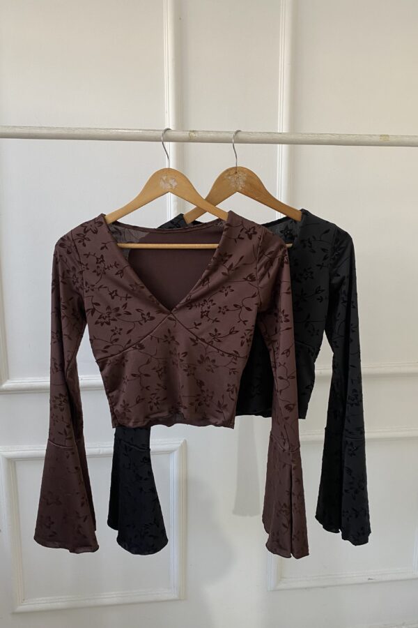 MANGA LARGA SELMA LYCRA VELVET