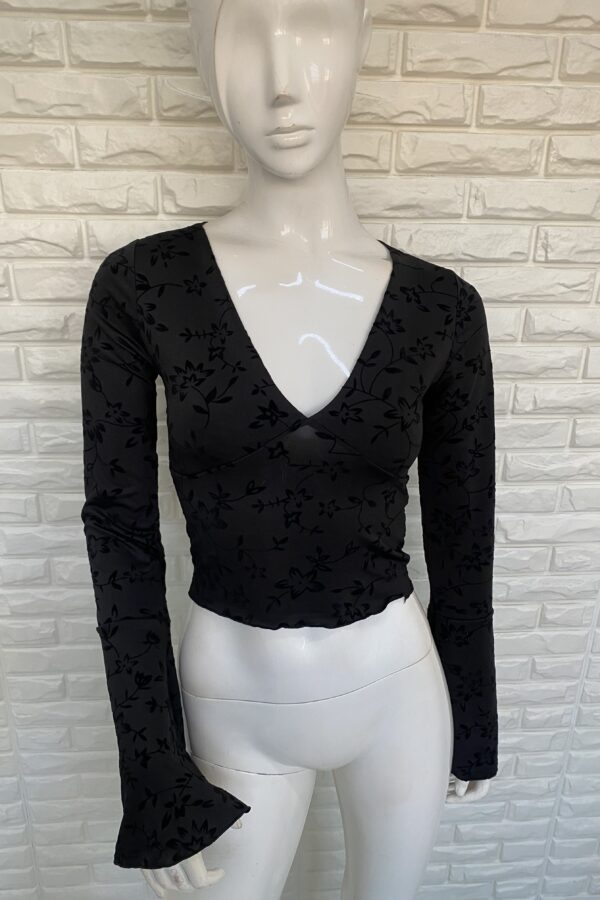 MANGA LARGA SELMA LYCRA VELVET