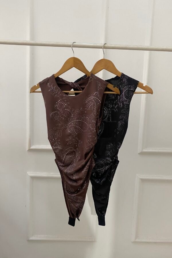 BODY KAREN LYCRA ARABESCOS