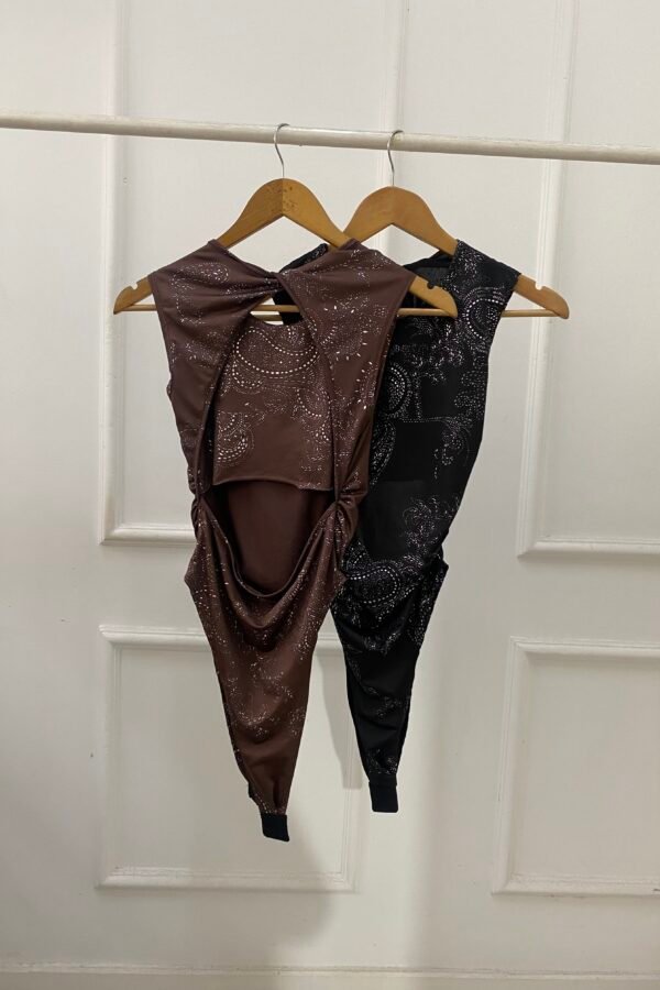 BODY KAREN LYCRA ARABESCOS
