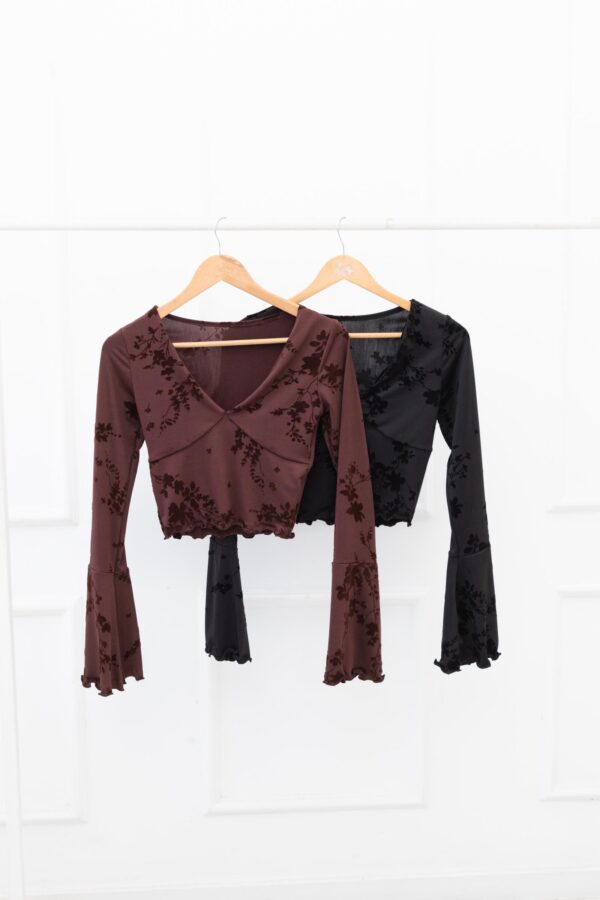 MANGA LARGA SELMA LYCRA VELVET