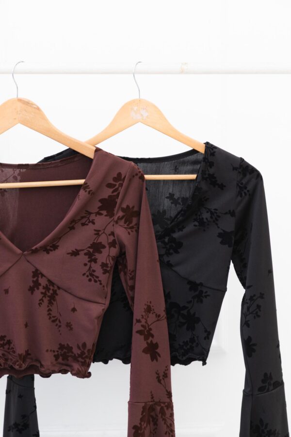MANGA LARGA SELMA LYCRA VELVET